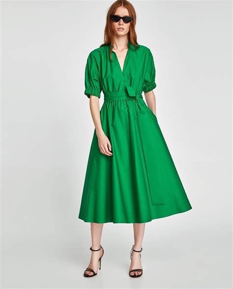 zara female dresses|casual zara dresses.